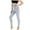 White, variant on Women's Pocket Yoga Pants High Stretch Hip Shaping Slim Fit Exercise Wear