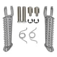 thumbnail image 1 of TCMT Repose-Pieds avant, Repose-Pieds Latéraux pour Yamaha YZF R1 1998-2024 R1S R1M 2015-2023 YZF R6 2003-2020 YZF R6S 2003-2009 Remplacement pour 1KB-27461-00-00, 1 of 4