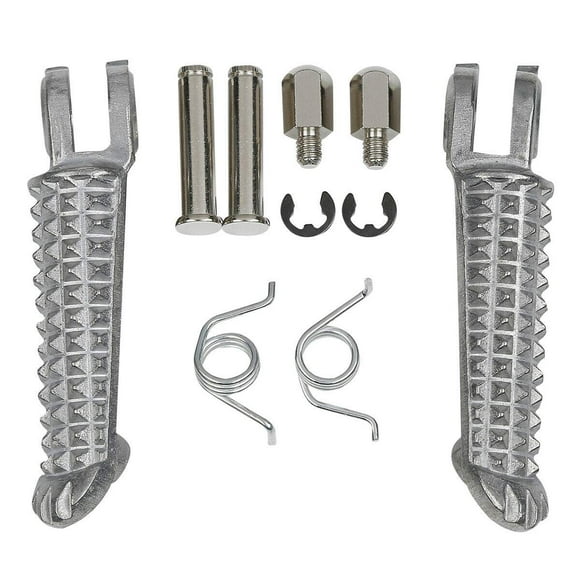 TCMT Front Footrests Pegs Footpegs Sider Fit for Yamaha YZF R1 1998-2024 R1S R1M 2015-2023 YZF R6 2003-2020 YZF R6S 2003-2009 Replace for 1KB-27461-00-00