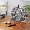 thumbnail image 4 of HELLHERO Zebra Coffee Pot Cloth Covers Warming & Insulating Creative Tea Cozies Covers Portable for Holiday, 4 of 8