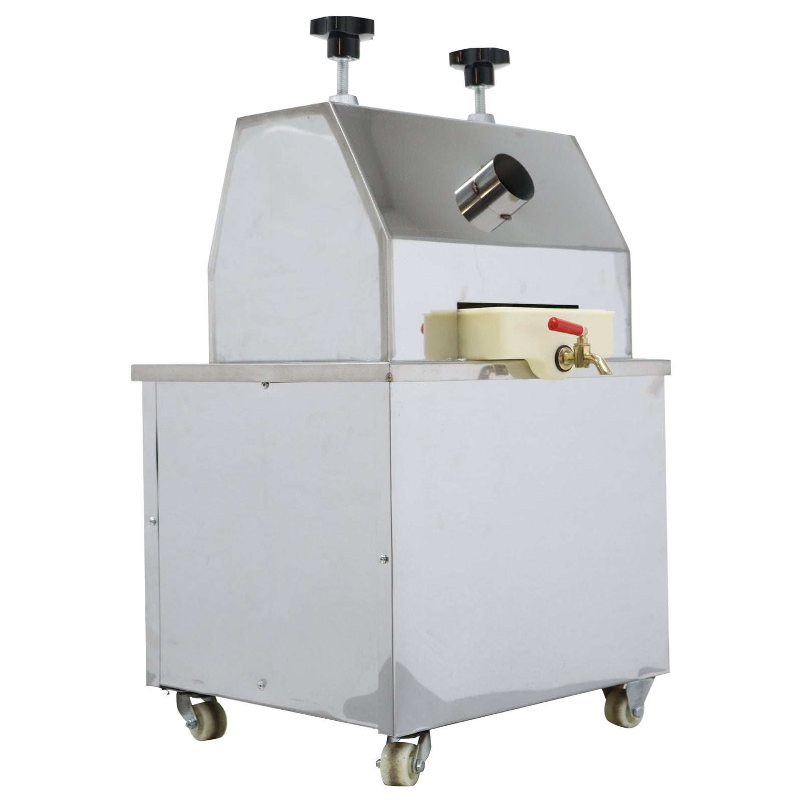 3 Rollers Electric Sugarcane Press Juicer Machine Desktop Stainless Steel Commercial 110V 1100W