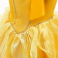 thumbnail image 4 of HAWEE Princess Dress up Birthday Party Fairy Yellow Costume for Toddler Girls, 4 of 6