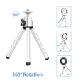 thumbnail image 3 of Fawoonu Adjustable Ring Light Kit with USB Power - Portable Selfie Light with Sponge Tripod Stand - 3 Colors & 10 Brightness Levels - for Photography, Streaming, Makeup - ABS+PC Material - Compact, 3 of 6