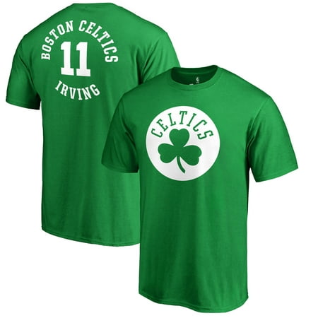 Kyrie Irving Boston Celtics Fanatics Branded Round About Name & Number T-Shirt - Kelly