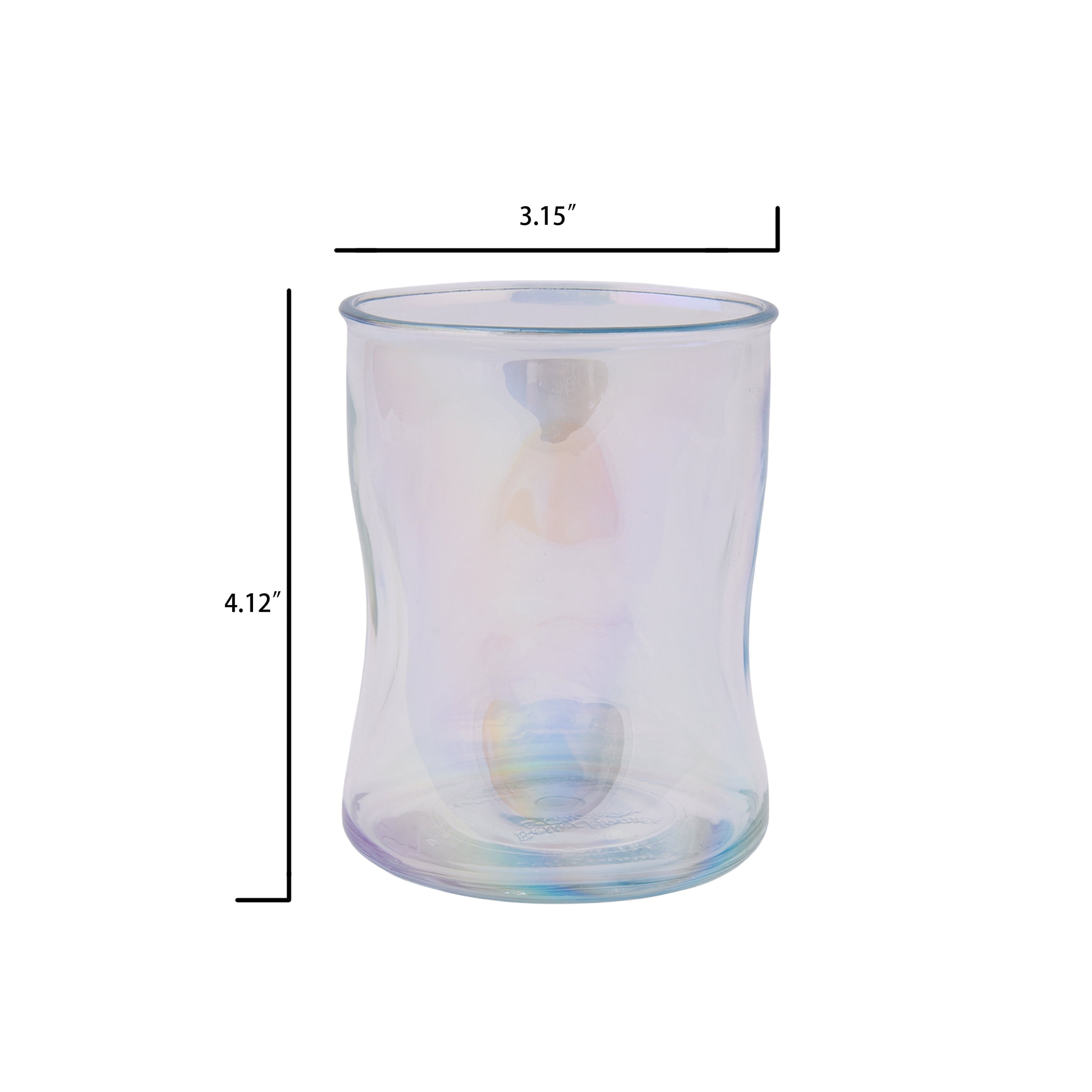 Better Homes & Gardens Plastic Iridescent 14-Ounce Short Tumbler