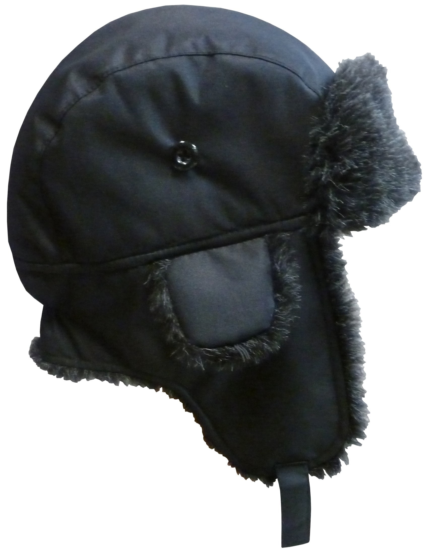 NICE CAPS Men's Cold Weather Taslon Trapper Hat with Flaps 