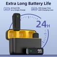 thumbnail image 2 of Wireless Microphone for iPhone Android, Dual Wireless Lavalier Microphones with Charging Case,   USB C Lapel Mic for iPhone 15/16 iPad Video Recording, 2 of 8