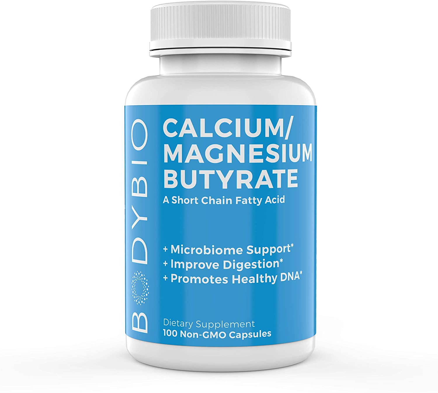 BodyBio Butyrate with Calcium & Magnesium Supports Healthy Digestion