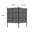thumbnail image 4 of 47 x 47 Inch Outdoor Privacy Screen Panels – All-Weather No-Dig Enclosure Kit for AC Units, Trash Cans, and Pool Equipment – Easy Installation & Versatile Design, 4 of 4