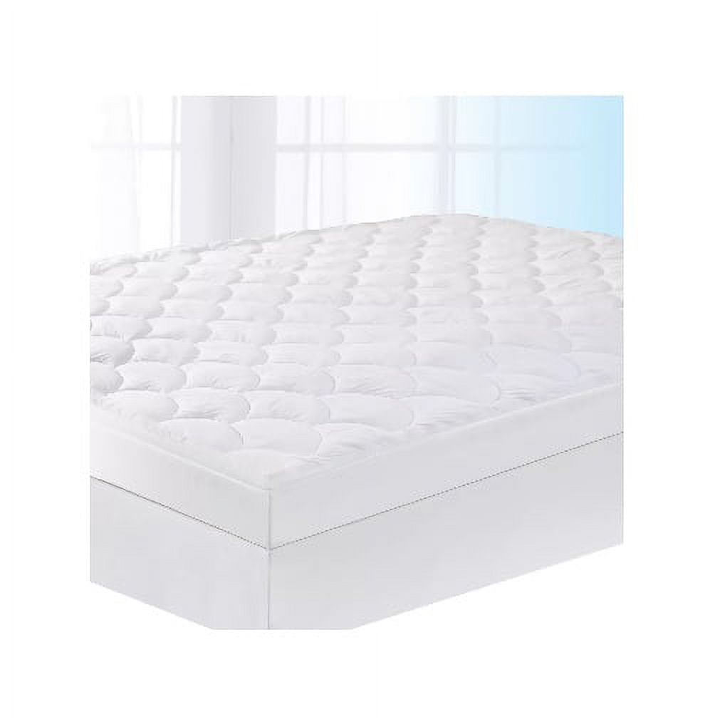 Serta 4 Fiberfill & Gel Memory Foam Pillow Top Mattress Topper (Assorted  Sizes)