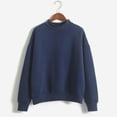 thumbnail image 4 of Greyghost Women's Basic Ultra Soft Solid Crew Neck Sweatshirt, 4 of 6