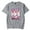 Grey-HL11440X02, variant on Ironmouse Cute Tshirt Unisex Short Sleeve T-shirts Men Women Streetwear Printing Casual