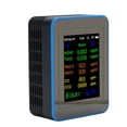 thumbnail image 1 of 12 EN 1 MONITOR DE DEL AIRE, Probador de Del Del Detector Interior de del Aire Interior Conplicacia Wifi en Tiempo Real PM2.5 PM10 CO2 TVOC HCHO TEMP, 1 of 7