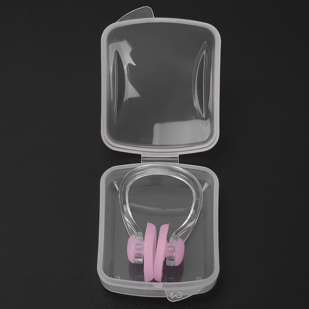 YEAMLTE Natation Bouchon de Nez Protecteur, 2 PCS Bouchons de Nez de Natation, Invisible Pince Nez en Silicone, Réutilisable, Doux et Confortable avec Étui pour Surf, Nager, Débutants (A YEAMLTE Natation Bouchon de Nez Protecteur, 2 PCS Bouchons de Nez de Natation, Invisible Pince Nez en Silicone, Réutilisable, Doux et Confortable avec Étui pour Surf, Nager, Débutants (A
