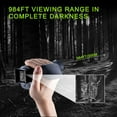 thumbnail image 4 of Lunettes de Vision Nocturne Infrarouges 1080P HD Monoculaires pour Camping Enregistrement Photo et Vidéo dans l'Obscurité, 4 of 8