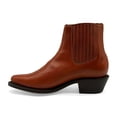 thumbnail image 2 of The Western Shops Men's Genuine Leather Short Ankle Cowboy, Charro Botin, 2 of 6