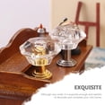 thumbnail image 2 of 2Set Golden Acrylic Mini Ceiling Lamp for Compact Size Home Decoration and Photo Prop, 2 of 8