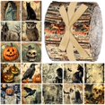 thumbnail image 1 of Rollo de tela Ganeen Gothic Christmas Halloween 100 unidades, 1 of 6