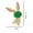2.Green Rabbit, variant on Fashion Rabbit Crystal Brooch Pin Women Wedding Jewelry Party Corsage Gift New-6.Pink Heart Rabbit