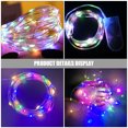 thumbnail image 4 of OULII 8Pcs Novelty String Lights White Plastic Decoration for Outdoor Garden, 4 of 7