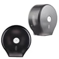 thumbnail image 5 of Paper Towel Dispenser Punch Free Wall Mounted Paper Towel Holder with Lock Design for Commercial Home Translucent Black, 5 of 5