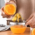 thumbnail image 4 of Prensa Manual desmontable de acero inoxidable, exprimidor de limón y naranja, Extractor de exprimidor de frutas, 4 of 8