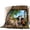 Brown, variant on Funny Window View Quilted Comforters Cooling Blanket Full Size, Farmhouse Cow Pig Sheep Floral Barn Cold Comfort for Hot Sleepers Lightweight Air Conditioning Quilt Blanket for Bed