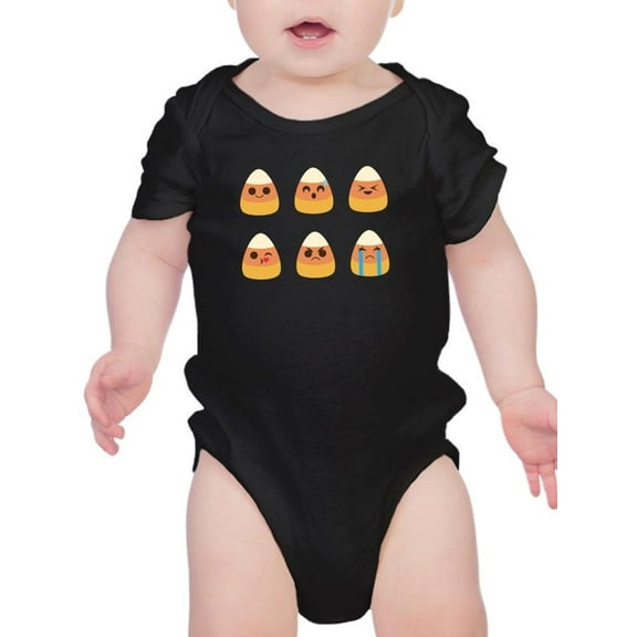 Cute Funny Candycorn Bodysuit Infant -Smartprints Designs, 24 Months