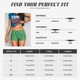 thumbnail image 5 of Logiee Tennis and golf balls Print Women's Biker Shorts,Workout Gym Shorts,Scrunch Shorts,Tummy Control Hidden Scrunch Running Yoga Shorts-X-Large, 5 of 8