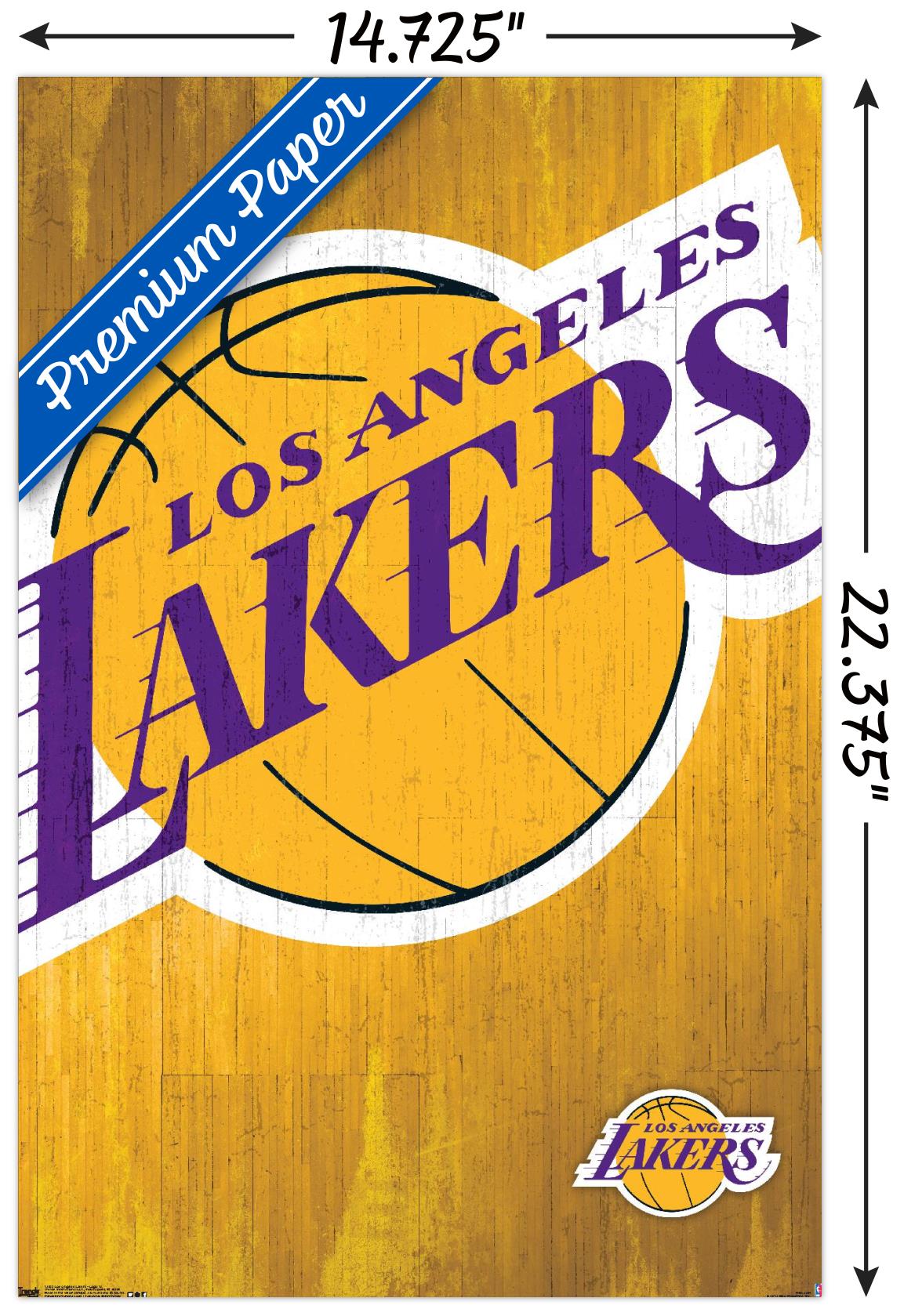 NBA Los Angeles Lakers - Logo 13 Wall Poster, 14.725" x 22.375"
