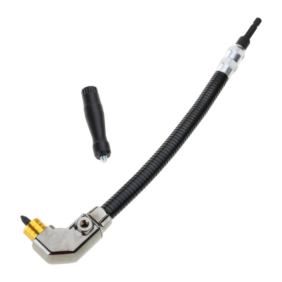 Right Angled Electric Drill Corner Attachment Tool with 90 Degree Swivels for Tight