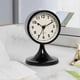 thumbnail image 2 of Nordic Metal Round Alarm Clock, Silent Table Clock, Home Decor A, 2 of 5