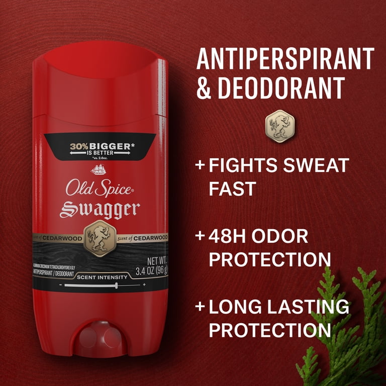 3 pack) Old Spice Men's Antiperspirant Deodorant, Invisible Solid