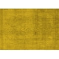 thumbnail image 1 of Ahgly Company Machine Washable Indoor Rectangle Oriental Yellow Industrial Area Rugs, 2' x 3', 1 of 4