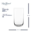 thumbnail image 2 of Luigi Bormioli Sublime 20 oz Beverage Glasses, 4 Count (Pack of 1), Clear, 2 of 7