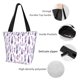 thumbnail image 4 of Easygdp Lavender Flowers Bolso de Hombro para Mujer, Bolso Bandolera y Cartera de Mano Elegante para Uso Diario, 4 of 6