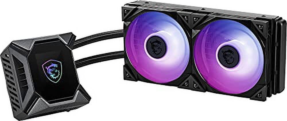 MSI MPG CORELIQUID K240 Simple water-cooled CPU cooler with LCD monitor ARGB compatible 240mm FN1561