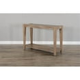 thumbnail image 3 of Pemberly Row 48" Sleek and Modern Wood Sofa Table in Weathered Brown, 3 of 7