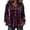 D-Purple330, variant on DHFJKG Velvet Hoodies For Women Ruffle Long Sleeve Button Pullover Sweatshirt Casual Fall Clothes