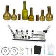 thumbnail image 4 of Langgg Efficient Glass Bottle Cutter Featuring 5 Support Wheels And Carbide Blades Creating Unique Items Candlesticks Black, 4 of 6