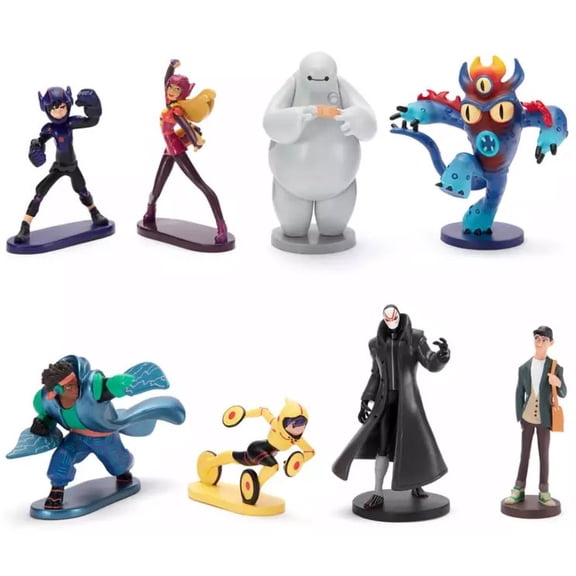 Disney Big Hero 6 8-Piece PVC Figure Play Set