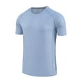 thumbnail image 5 of Paiwinds Men’s Raglan Sport Short Sleeve Tee Polyester-Spandex 4-Way Stretch,Casual Workout Gym Running,S-4XL 5 Colors, 5 of 7