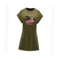 thumbnail image 2 of Vestido de verano para mujer, vestido de cuello redondo para playa, fiesta de noche, regalo de cumpleaños M, 2 of 7