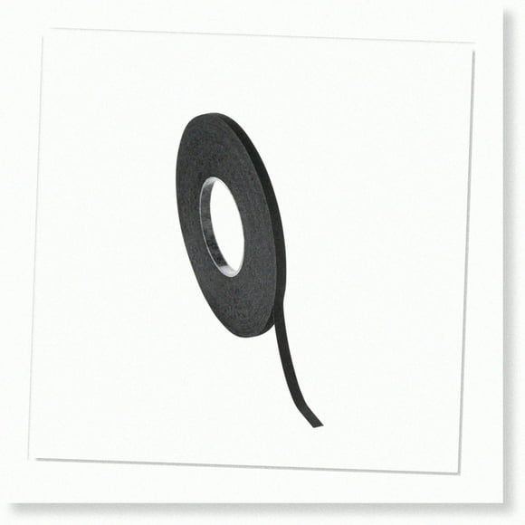 Black Crepe Graphic Art Tape - 1/8" W x 648" L - High-Quality Roll for Creative Projects (BGCP1251)