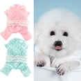 thumbnail image 6 of Adorable Dog Jumpsuit - Lace Belt Decor - Cotton Pet Dog Romper - Lace Jacquard - Four-legged Clothes - Pet Supplies, 6 of 8