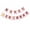 Pink, variant on Fdelink Pull the Flag Pastel Perfection Garland Gold Foiled Happy Birthday Bunting Banner Party Decor Pink
