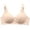 Beige, variant on Xijirk Women Wirefree Maternity Bra Front Snap Opening Ribbed Texture Adjustable Straps Nursing Bralette for Breastfeeding Daily Use,Pink,38