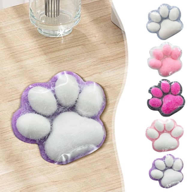 Juguetes para apretar DcGZvy para niños, juguetes para apretar Taba, lindos y suaves juguetes antiestrés, juguetes para apretar Big Fufu Squeeze Paw, juguetes para apretar hechos a mano con forma de