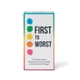 thumbnail image 3 of Dyce Games First to Worst Party Game The Card Game About How Your Friends and Family Rank Things Funny Ranking & Guessing Board Game for Friends & Family (Walmart Exclusive), 3 of 10