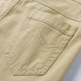 thumbnail image 6 of Jophufed Fashion Men's Pants Pocket Zipper Buttons Solid Leisure Time Tooling Shorts Cargo Pants, 6 of 8